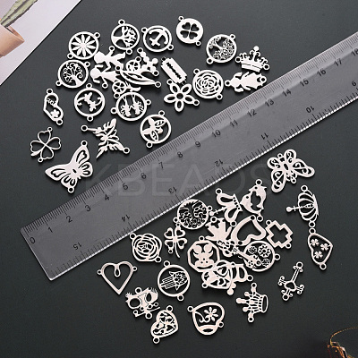 Tarnish Resistant 201 Stainless Steel Links Connectors STAS-S114-M-1