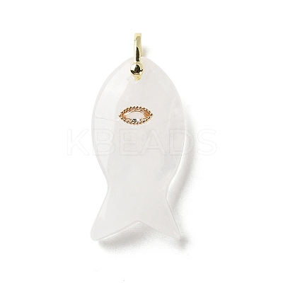 Natural Quartz Crystal Pendants G-Z102-02G-06-1