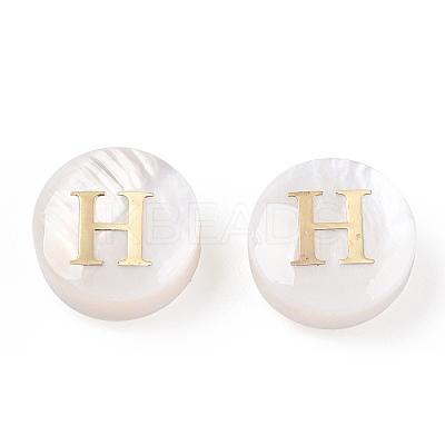 Natural Freshwater Shell Beads SHEL-N036-01H-1