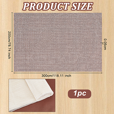 PVC Net Fabrics DIY-WH0661-50E-1