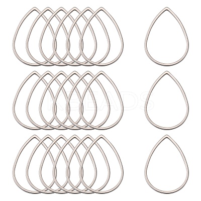 Tarnish Resistant 304 Stainless Steel Linking Rings STAS-T047-16C-1