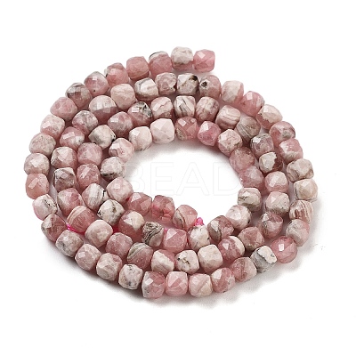 Natural Argentina Rhodochrosite Beads Strands G-B093-B01-02-1