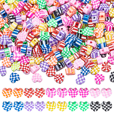 300Pcs Handmade Polymer Clay Beads CLAY-NB0001-77A-01-1