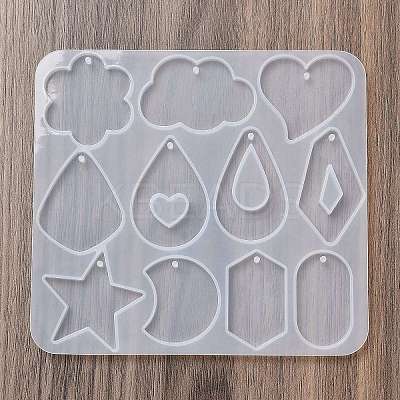 Geometry Earrings Pendants DIY Silicone Mold X1-DIY-Q033-01B-1