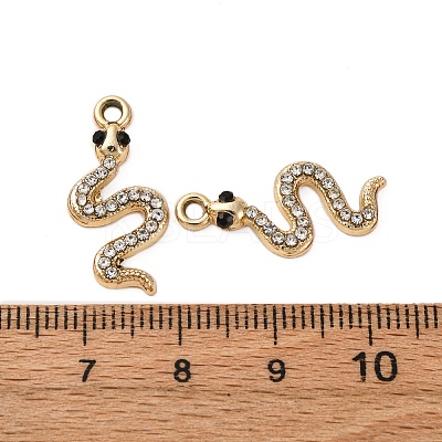 Alloy Rhinestone Pendants LS-PALLOY-S052-07G-1