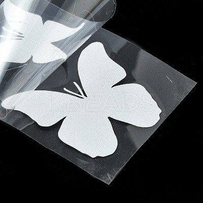 PET Reflective Sticker Car Decoration AJEW-WH0200-32-1