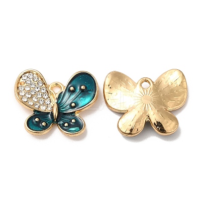 Alloy Enamel Pendants ENAM-K069-27G-01-1
