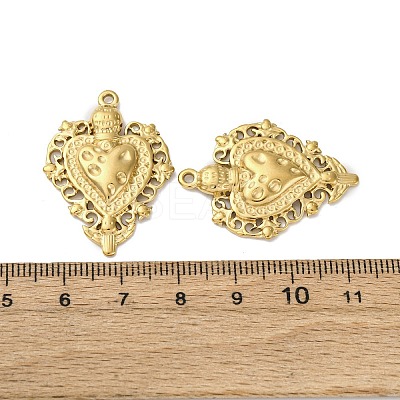 304 Stainless Steel Pendants STAS-Z142-04G-01-1