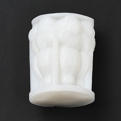 Embossed Pillar DIY Candle Silicone Molds LS-CAND-B001-05-1