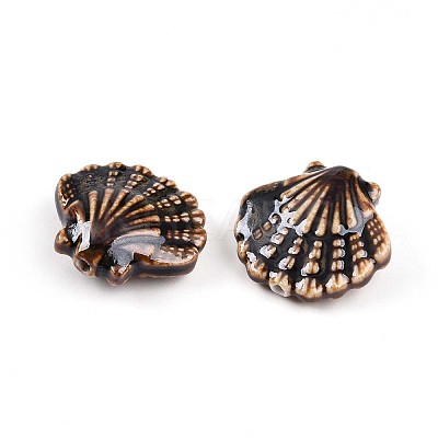 Handmade Porcelain Beads PORC-N009-01I-1
