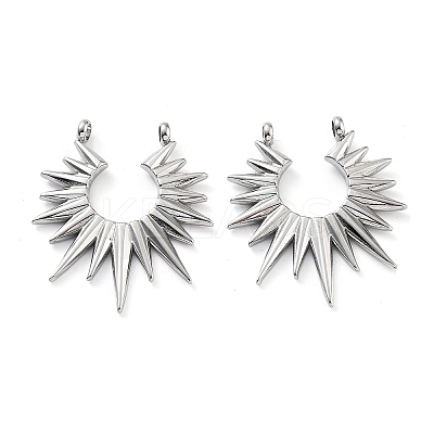 Non-Tarnish 201 Stainless Steel Pendants STAS-Z057-05P-1