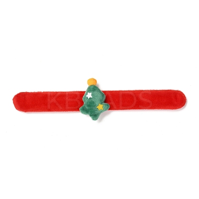 Christmas Slap Bracelets BJEW-B012-04-1