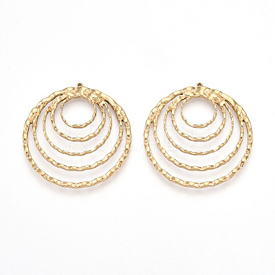 304 Stainless Steel Pendants STAS-T064-64G-1