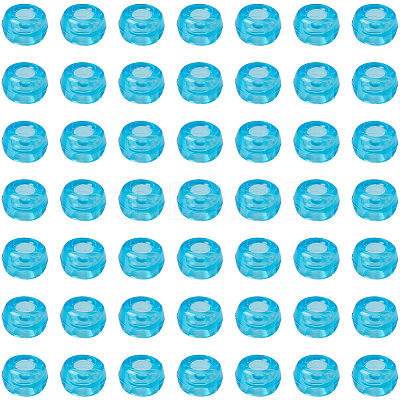 800Pcs Transparent Plastic Beads KY-SP0001-52E-1