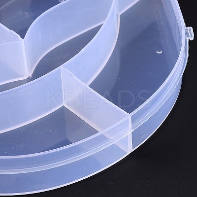5 Grids Transparent Plastic Box LS-CON-B009-05-1