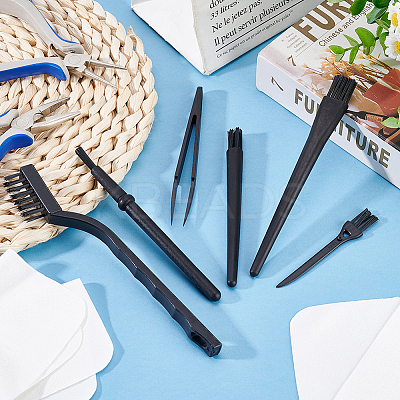 Computer Keyboard Cleaning Brush Kits AJEW-GL0001-37-1