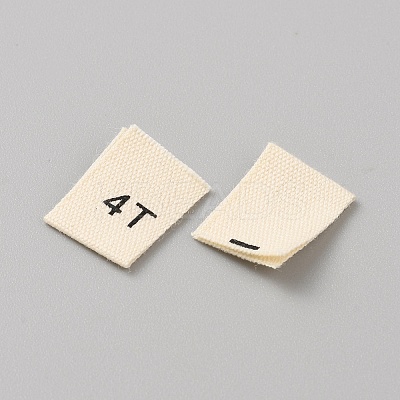 Cotton Sewing Size Label DIY-WH0578-36C-1
