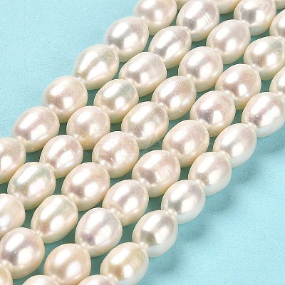 Natural Cultured Freshwater Pearl Beads Strands PEAR-E016-193-1