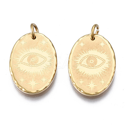 316 Surgical Stainless Steel Pendants STAS-N097-014-1