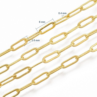 Brass Paperclip Chains CHC-S008-001C-G-1
