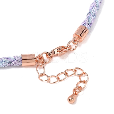 3.5MM Round Nylon Cotton Cord Necklace Making NJEW-C106-03RG-09-1