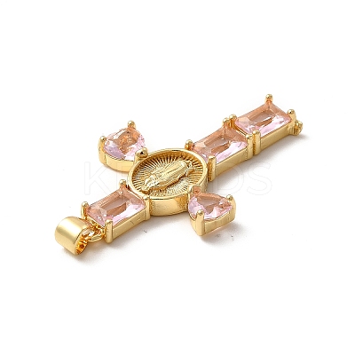 Rack Plating Brass Pendants KK-D087-16G-03-1
