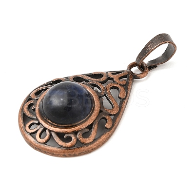 Natural Sodalite Pendants G-H065-02R-08-1