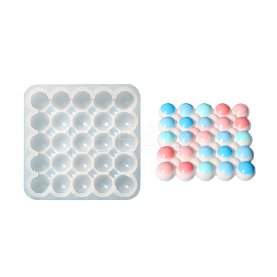 Silicone Bubble Effect Cup Mat Molds DIY-C061-02B-1