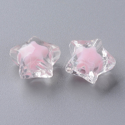 Transparent Acrylic Beads TACR-S152-02A-SS2112-1