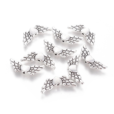 Tibetan Style Alloy Angeltee Beads LS-TIBEB-5494-AS-NR-1