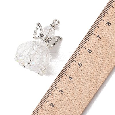 Glass Pendants PALLOY-MZ01272-01-1