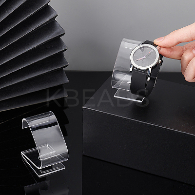Acrylic Watch Display Stands LS-ODIS-WH0086-130-1