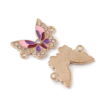 Alloy Enamel Connector Charms ENAM-I054-07F-1