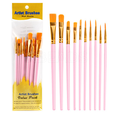 Paint Plastic Brushes Set CELT-PW0001-010C-1