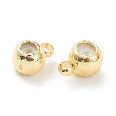 Rack Plating Brass Tube Bails KK-F826-02A-G-1