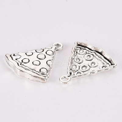 Tibetan Style Alloy Charms TIBE-N010-51AS-RS-1