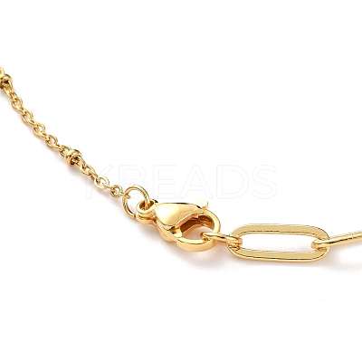 Brass Micro Pave Cubic Zirconia Butterfly Pendant Necklaces NJEW-JN03239-1