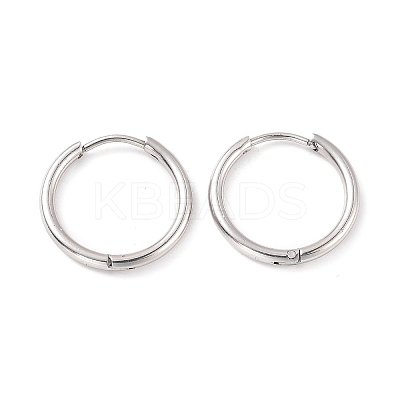 Non-Tarnish 304 Stainless Steel Huggie Hoop Earrings for Women LS-EJEW-F280-07C-P-1