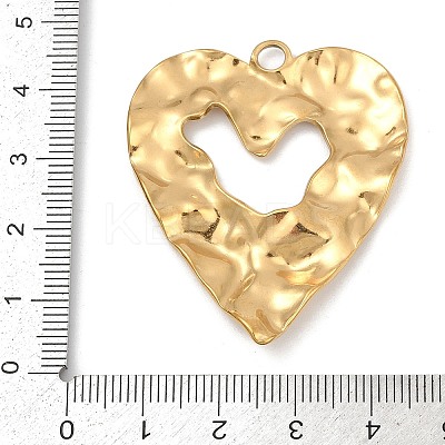 304 Stainless Steel Pendants STAS-S175-43M-G-1