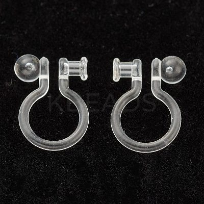 Plastic Clip-on Earring Findings KY-P001-10B-1