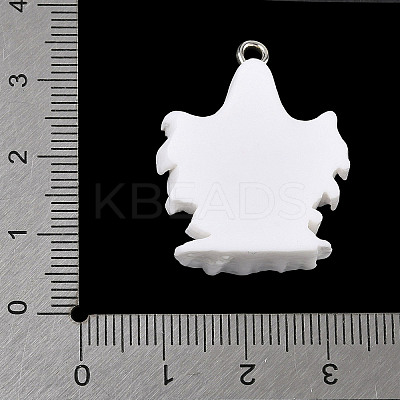 Halloween Themes Opaque Resin Pendants RESI-Z040-01P-01-1