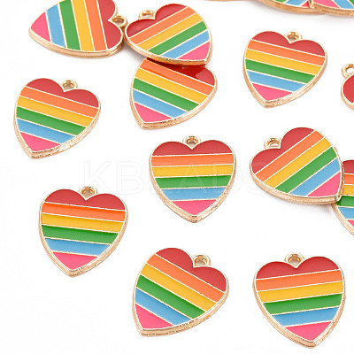 Alloy Enamel Pendants PALLOY-N153-55-1