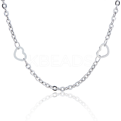 304 Stainless Steel Cable Chains CHS-CJ0001-16P-1