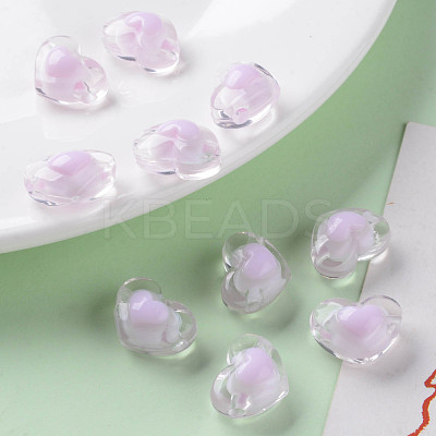 Transparent Acrylic Beads TACR-S152-08A-09-1