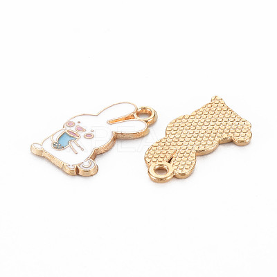 Alloy Enamel Pendants ENAM-N054-66D-NR-1
