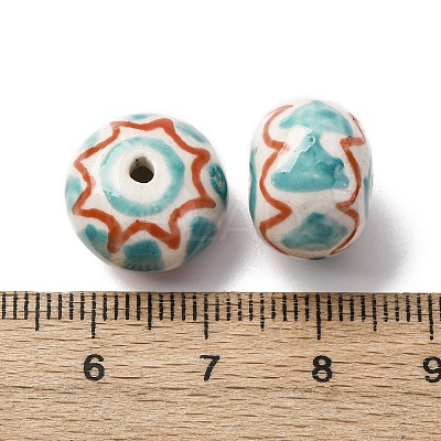 Handmade Porcelain Beads PORC-Q004-01E-1