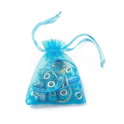 DIY European Bracelet Necklace Making Kit for Kid DIY-G085-01E-1