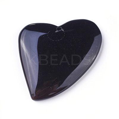 Natural Agate Pendants G-G790-01-1