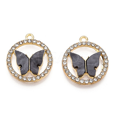 Alloy Pendants ALRI-T010-07-1