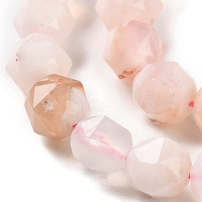 Natural Cherry Blossom Agate Beads Strands G-NH0021-A15-01-1